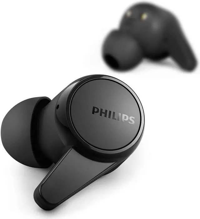 Alt view image 2 of 8 - PHILIPS Black Earbud Headphone/Headset TAT1207BK/00