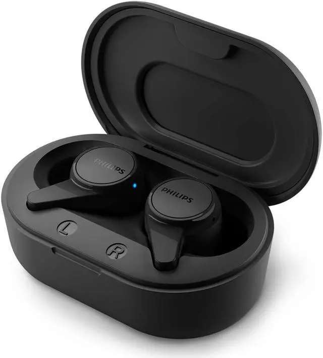 Alt view image 7 of 8 - PHILIPS Black Earbud Headphone/Headset TAT1207BK/00