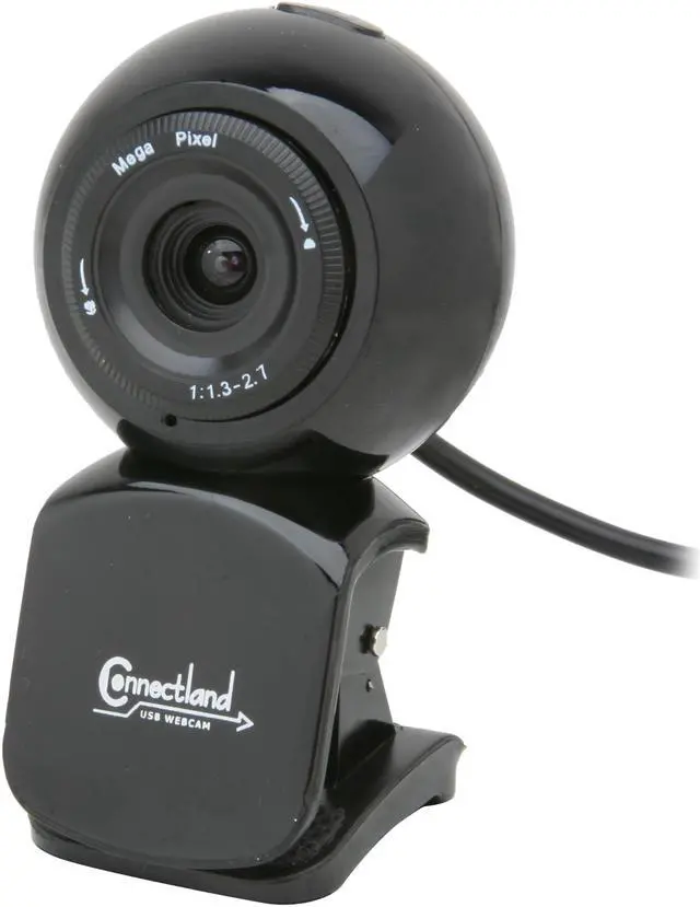 Main image of Connectland CL-MC-GF-BK 1.3 M Effective Pixels USB 2.0 Web Camera - Black