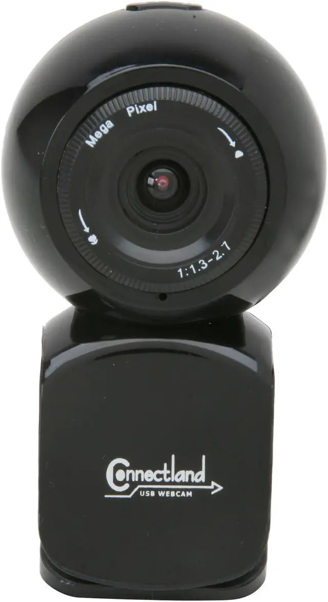 Alt view image 2 of 6 - Connectland CL-MC-GF-BK 1.3 M Effective Pixels USB 2.0 Web Camera - Black