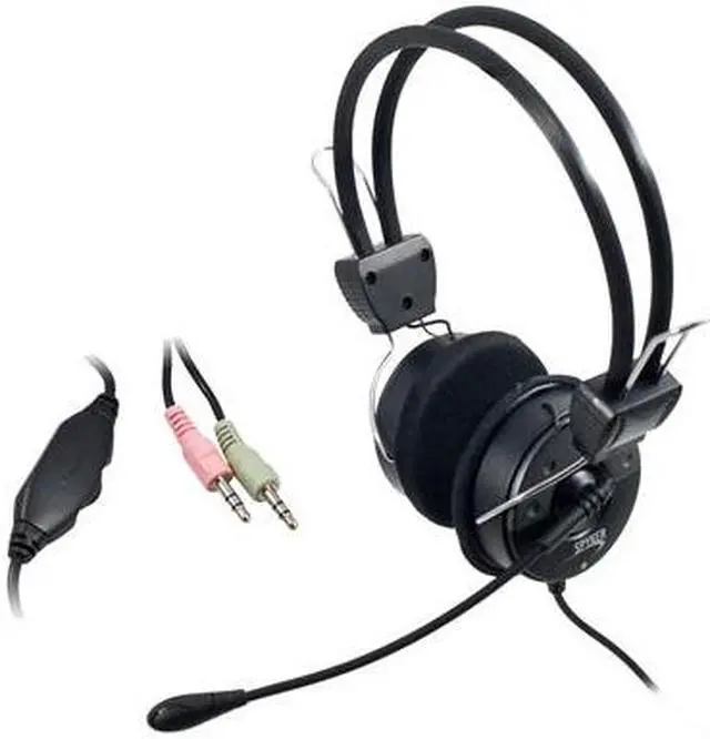 Main image of Connectland TP-313 3.5mm Connector Circumaural Stereo Headset with Microphone