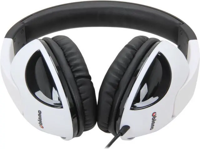 Alt view image 4 of 7 - Syba OG-AUD63039 Cobra Circumaural Massive 50mm Driver Audio Headphones w/ In-Line Microphone (White)