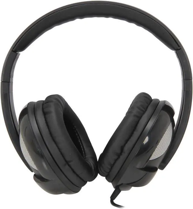 Alt view image 2 of 7 - SYBA Oblanc U.F.O 200 Around-Ear 2.0 Stereo Headphone with In-line Mic OG-AUD63042-2