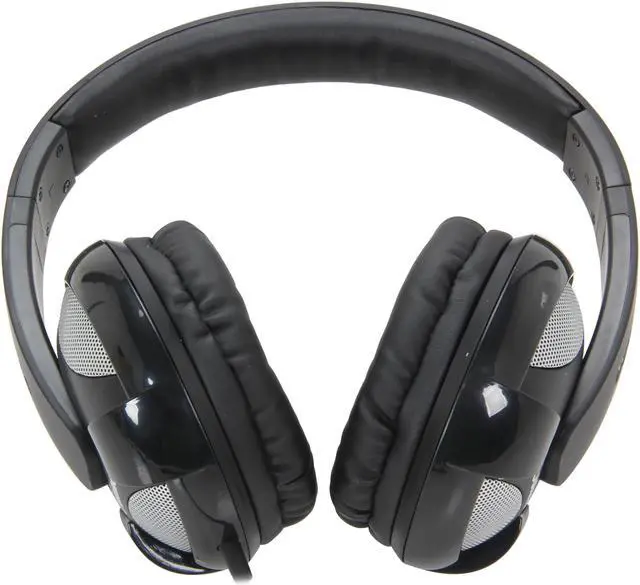 Alt view image 4 of 7 - SYBA Oblanc U.F.O 200 Around-Ear 2.0 Stereo Headphone with In-line Mic OG-AUD63042-2