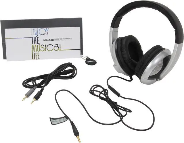 Alt view image 6 of 7 - Syba NC-2 Over-Ear Headphone with In-Line Microphone (OG-AUD63044)