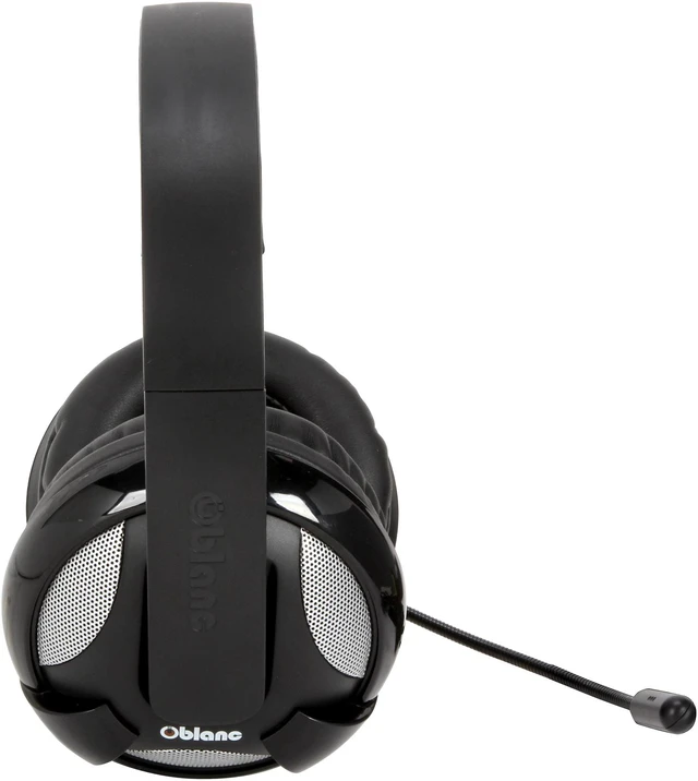 Alt view image 3 of 7 - SYBA Black/Black OG-AUD63067 USB Connector UFO510 NC2 5.1 Surround Sound Stereo Headphone with Boom Microphone