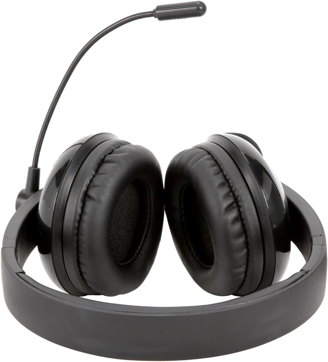 Alt view image 4 of 7 - SYBA Black/Black OG-AUD63067 USB Connector UFO510 NC2 5.1 Surround Sound Stereo Headphone with Boom Microphone