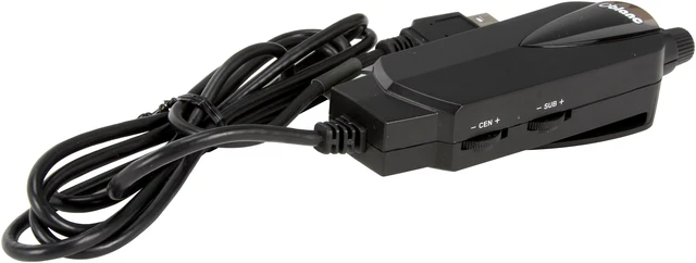 Alt view image 6 of 7 - SYBA Black/Black OG-AUD63067 USB Connector UFO510 NC2 5.1 Surround Sound Stereo Headphone with Boom Microphone