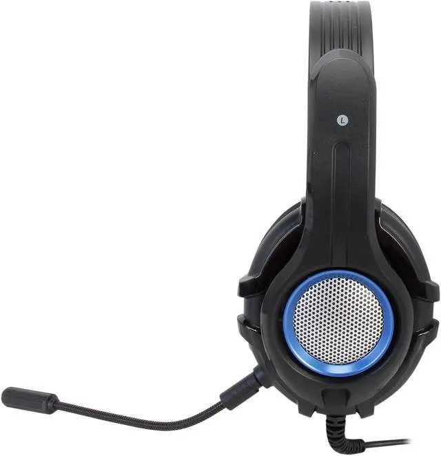 Alt view image 3 of 6 - SYBA GamesterGear P3210 Rumble Effect PC & PS3 Wired Gaming Headset