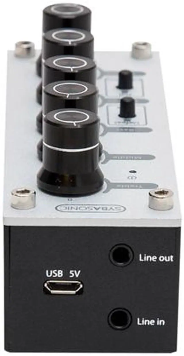 Alt view image 4 of 6 - SYBA SD-DAC63106 Input:

3.5mm Line-In 1 - To stereo audio source 3.5mm Line-In 2 - To stereo audio source USB Power (Micro USB 5V input)

Output:

3.5mm Headphone Jack 3.5mm Line-Out - To Active speaker Connector Sonic Stereo Tritone Equal