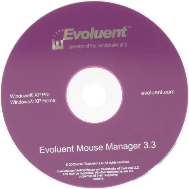 Alt view image 5 of 6 - Evoluent VM3-RSB Black/Silver 5 Buttons 1 x Wheel USB Optical VerticalMouse 3