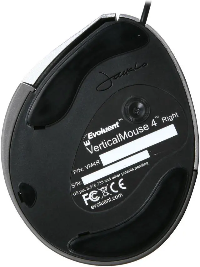 Alt view image 5 of 6 - Evoluent VM4R VerticalMouse 4 Ergonomic USB Mouse Med to Large Right Hand