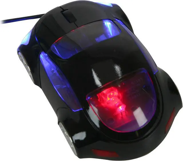 Main image of LOGISYS Computer M-COUPE MS608BK Black 3 Buttons 1 x Wheel USB Wired Optical Mouse