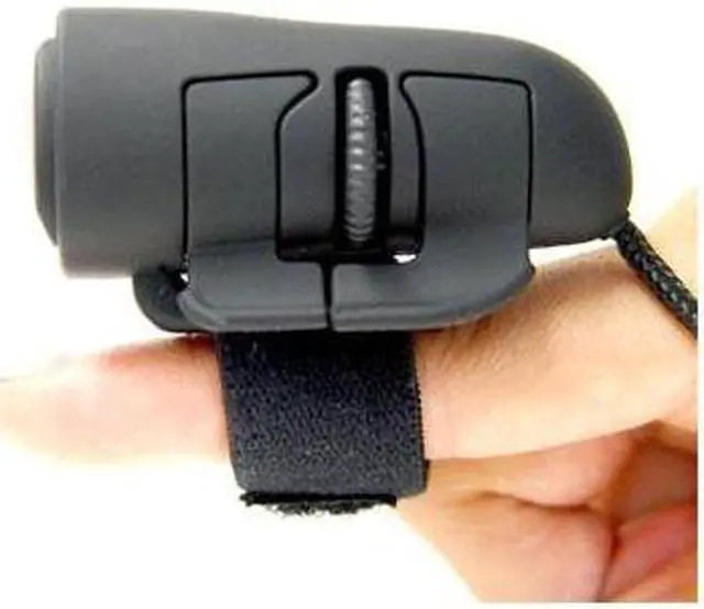 Alt view image 3 of 6 - LOGISYS Computer MS601BK Black 3 Buttons 1 x Wheel USB Wired Optical Finger Mouse