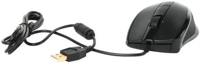 Alt view image 5 of 6 - GIGABYTE M6900 Metal Black 7 Buttons Tilt Wheel USB Wired Optical Gaming Mouse