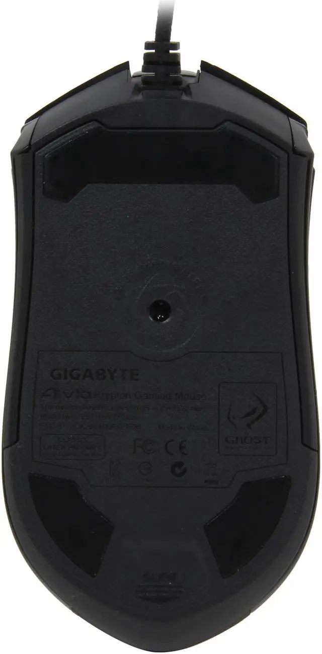 Alt view image 3 of 5 - GIGABYTE GM-KRYPTON Black 1 x Wheel USB Wired Laser Aivia Krypton Dual-chassis Gaming Mouse