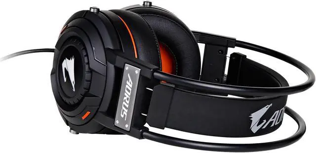 Alt view image 6 of 7 - GIGABYTE Aorus H5 Circumaural Gaming Headset