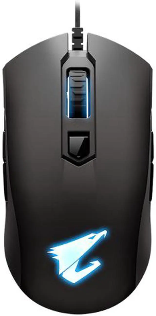 Main image of AORUS M4 Real 6400 DPI optical engine, Ambidextrous design, RGB Fusion 2.0 Wired Gaming Mouse, Matte Black (GM-AORUS M4)