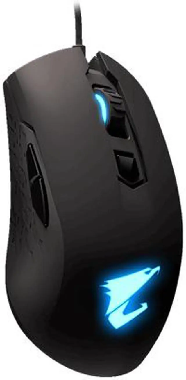 Alt view image 2 of 8 - AORUS M4 Real 6400 DPI optical engine, Ambidextrous design, RGB Fusion 2.0 Wired Gaming Mouse, Matte Black (GM-AORUS M4)