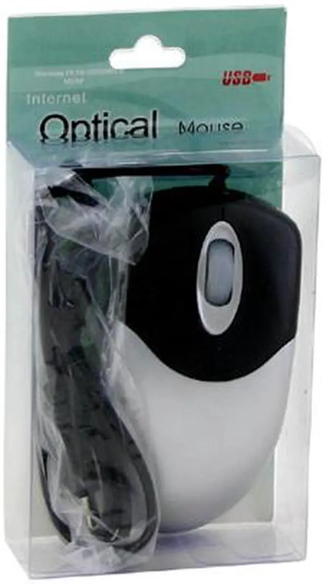 Alt view image 4 of 4 - DCT Factory 03M-018 Black & Silver 3 Buttons 1 x Wheel USB Wired Optical Mouse