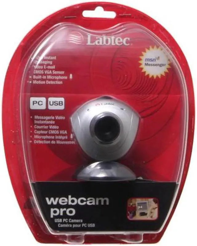 Alt view image 2 of 2 - Labtec 961358-0403 USB 2.0 WebCam Pro