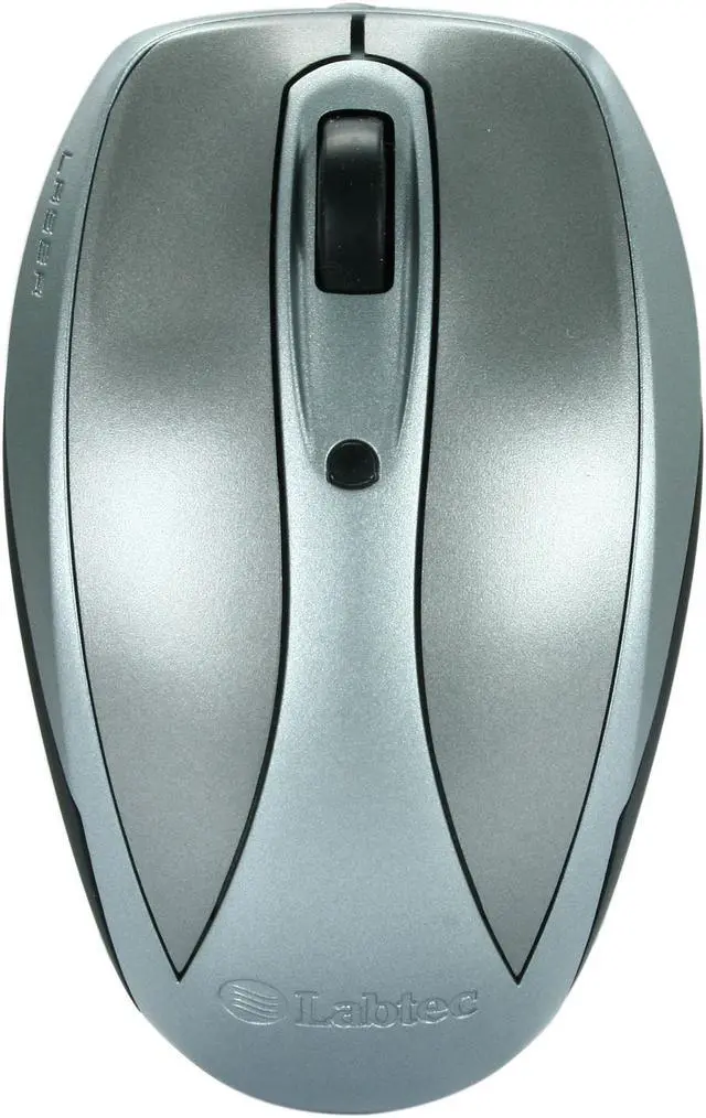 Alt view image 2 of 5 - Labtec 931731-0914 Silver 1 x Wheel RF Wireless Laser Mouse for Notebooks