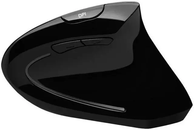 Alt view image 3 of 5 - Adesso iMouseE10 2.4 GHz RF wireless Vertical Ergonomic mouse with DPI switch button