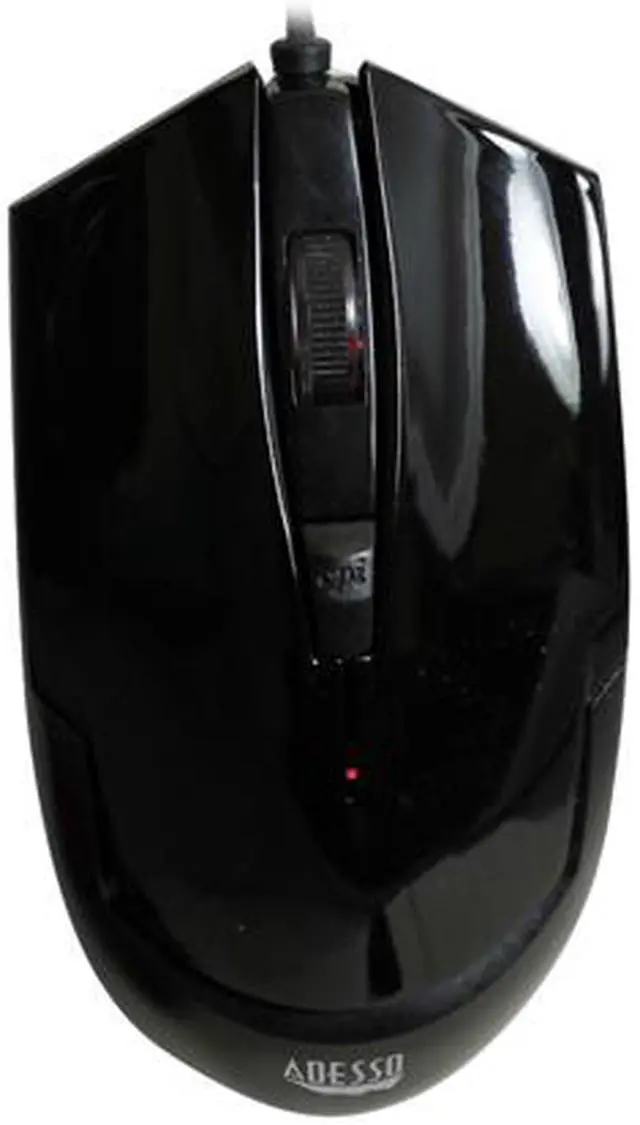 Alt view image 3 of 8 - Adesso iMousesG1 Blue illuminated Ergonomic desktop USB optical mouse with 4 DPI switching