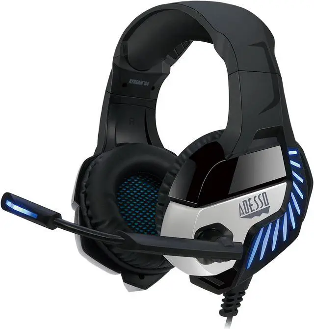 Main image of Adesso Virtual 7.1 Surround Sound Gaming Headphone/Headset with Vibration