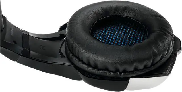 Alt view image 7 of 9 - Adesso Virtual 7.1 Surround Sound Gaming Headphone/Headset with Vibration