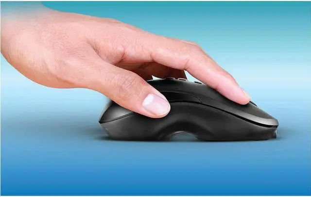 Alt view image 13 of 15 - Adesso Air Mouse Wireless Multifunctional Desktop Presenter Mouse With Laser Pointer iMouse P40