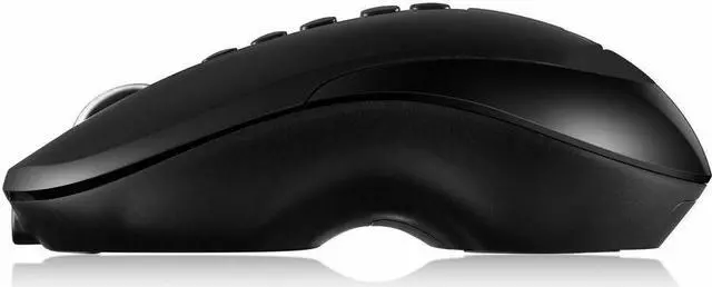 Alt view image 5 of 15 - Adesso Air Mouse Wireless Multifunctional Desktop Presenter Mouse With Laser Pointer iMouse P40