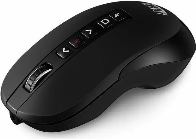 Alt view image 2 of 15 - Adesso Air Mouse Wireless Multifunctional Desktop Presenter Mouse With Laser Pointer iMouse P40