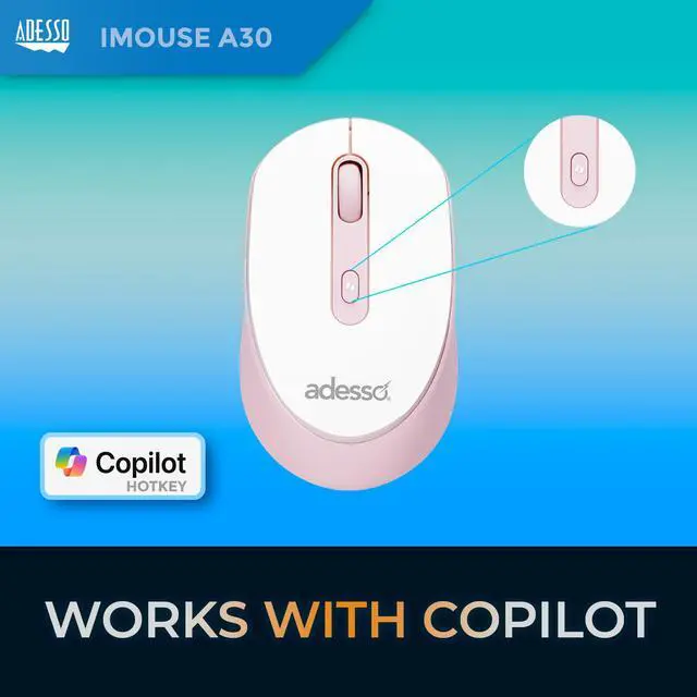 Main image of Adesso iMouse IMOUSE A30P Wireless Mice Wireless Mouse