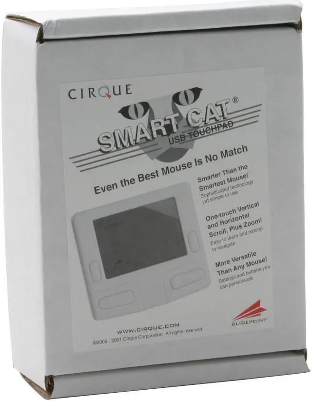 Alt view image 3 of 3 - ADESSO Smart Cat GDU-410 Beige 4 Buttons USB Wired GlidepointTM Touchpad