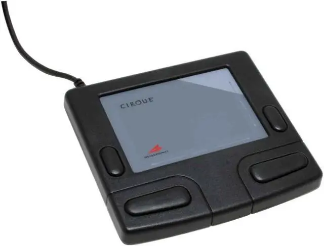 Main image of ADESSO GP-410UB Black 4 Buttons USB Wired Smart Cat Glidepoint Touchpad