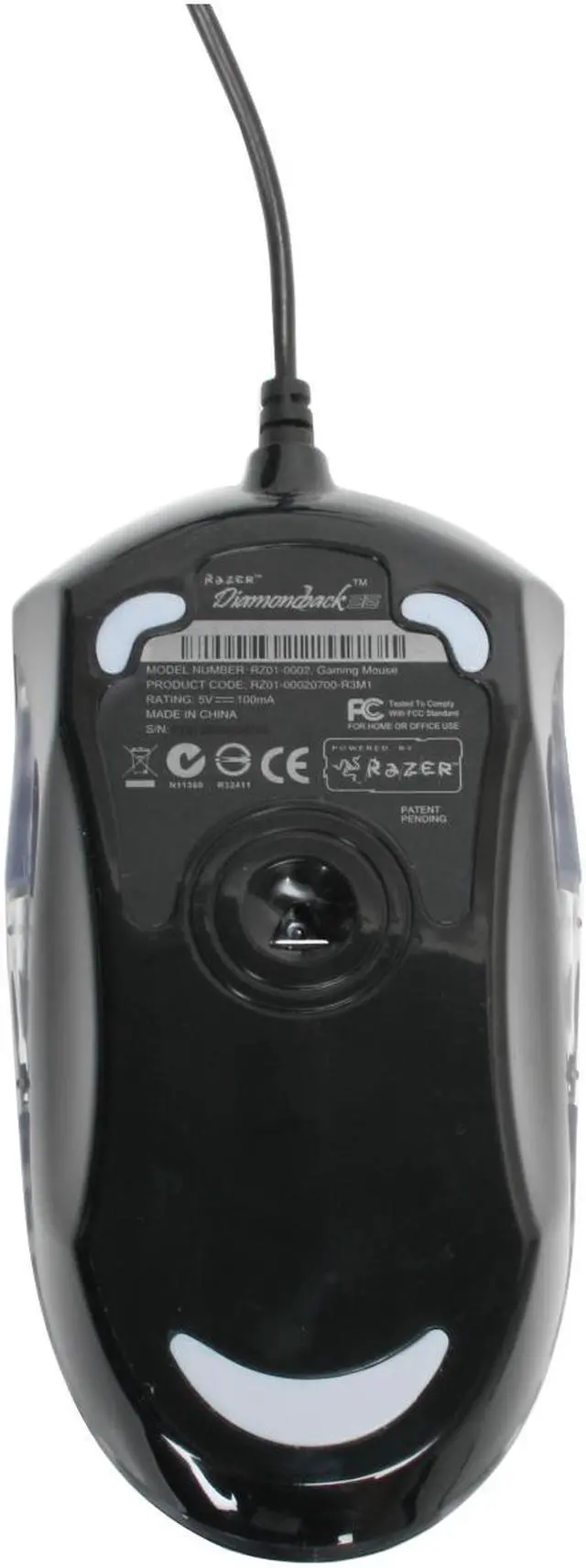 Alt view image 5 of 8 - RAZER Diamondback 3G Earth Green 7 Buttons 1 x Wheel USB 3G infrared Gaming Mouse