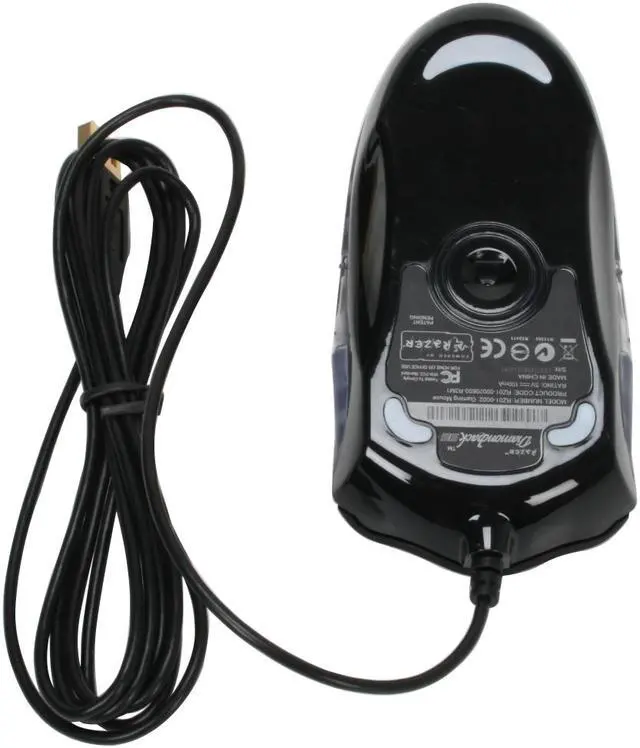 Alt view image 4 of 11 - RAZER Diamondback 3G Frost Blue 7 Buttons 1 x Wheel USB 3G infrared Gaming Mouse