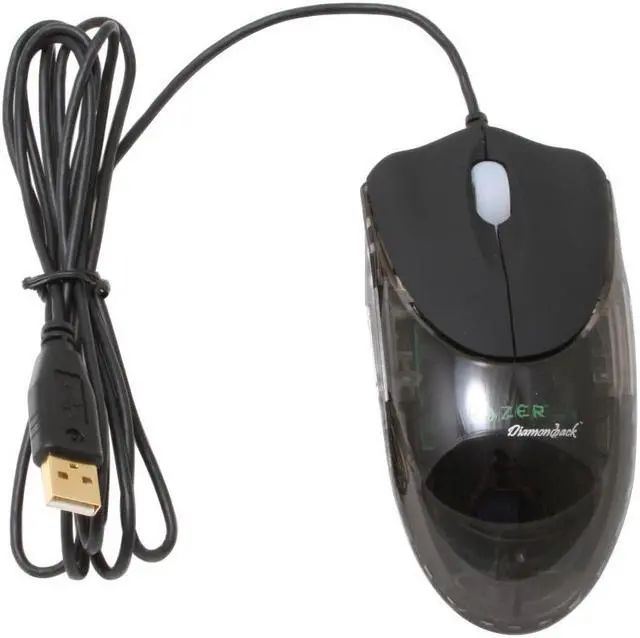 Alt view image 7 of 10 - RAZER RZ01-00020200 Black 7 Buttons 1 x Wheel USB Wired Optical Diamondback Precision Gaming Salamander Mouse