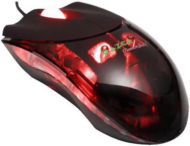 Main image of RAZER RZ01-00020200 Black 7 Buttons 1 x Wheel USB Wired Optical Diamondback Precision Gaming Salamander Mouse