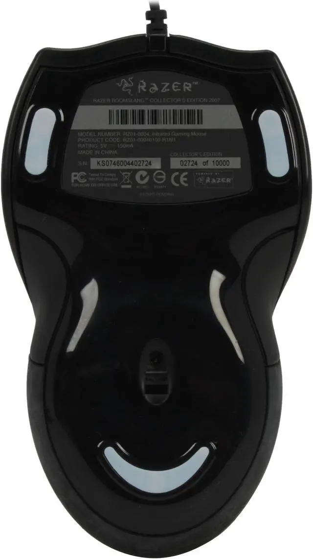 Alt view image 6 of 7 - RAZER Boomslang Collector's Edition (CE) RZ01-00040100-R1M1 Titanium 5 Buttons 1 x Wheel USB Infrared Gaming Mouse