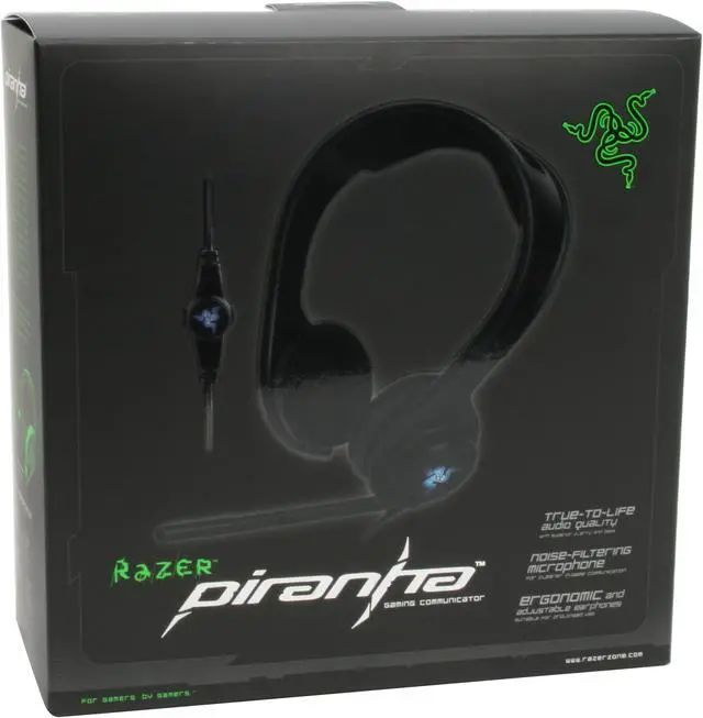 Alt view image 6 of 6 - Razer Piranha 3.5mm Connector Supra-aural Gaming Communicator - Full Multi Language