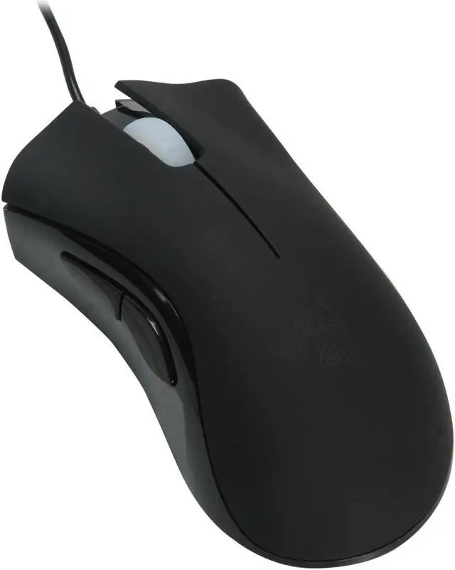 Main image of RAZER DeathAdder RZ01-00150800-R3U1 Lunar White 5 Buttons 1 x Wheel USB Wired Mouse - Mac Edition