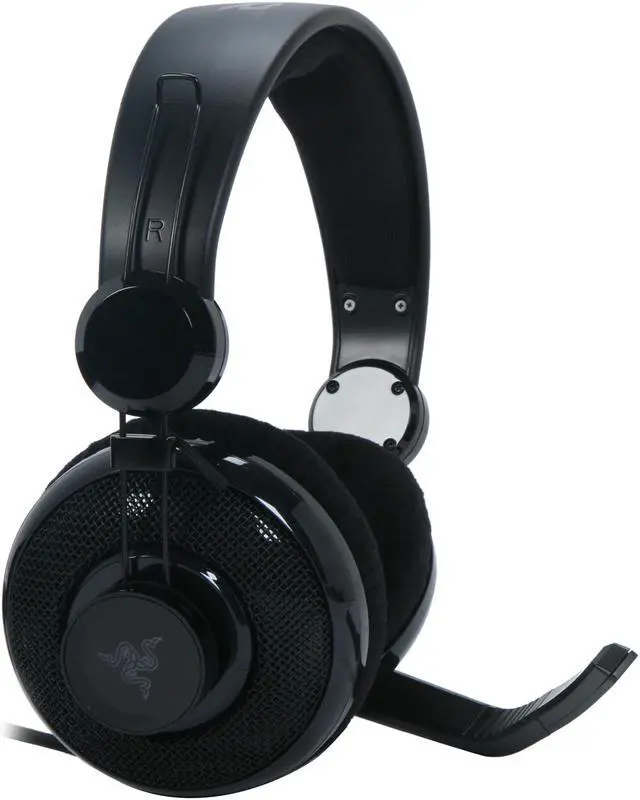 Alt view image 4 of 7 - Razer Megalodon Gold-plated USB Connector Circumaural 7.1 Surround Sound Gaming Headset