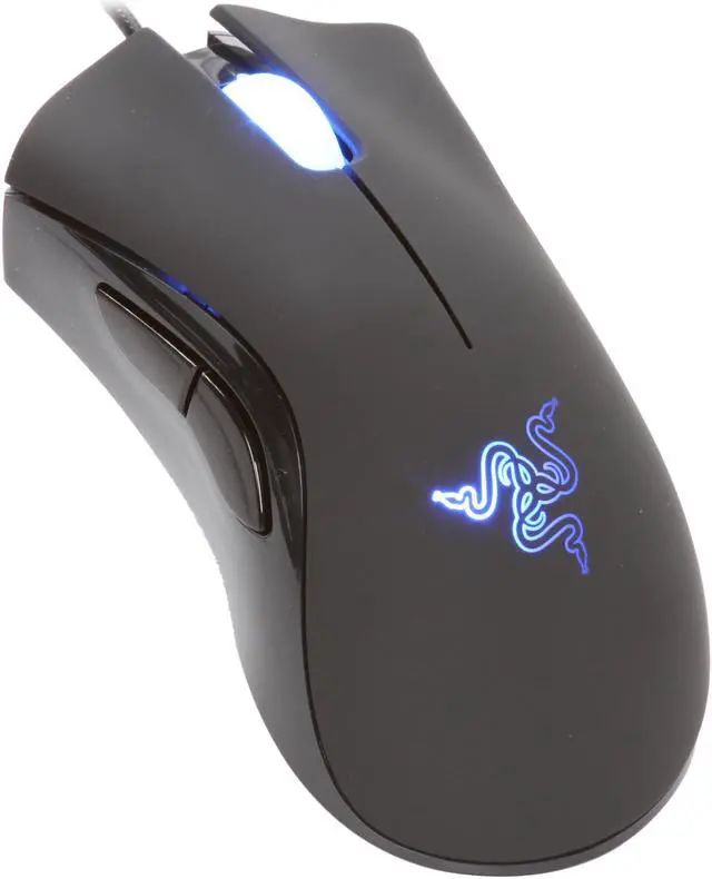 Alt view image 4 of 8 - RAZER DeathAdder RZ01-00151400-R3U1 Black Wired Optical Precision Gaming Mouse - 3.5G Infrared Sensor