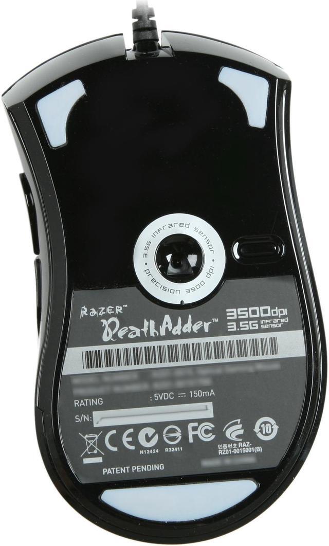 Alt view image 5 of 5 - RAZER DeathAdder USB Wired Gaming Mouse - Left-Hand Edition
