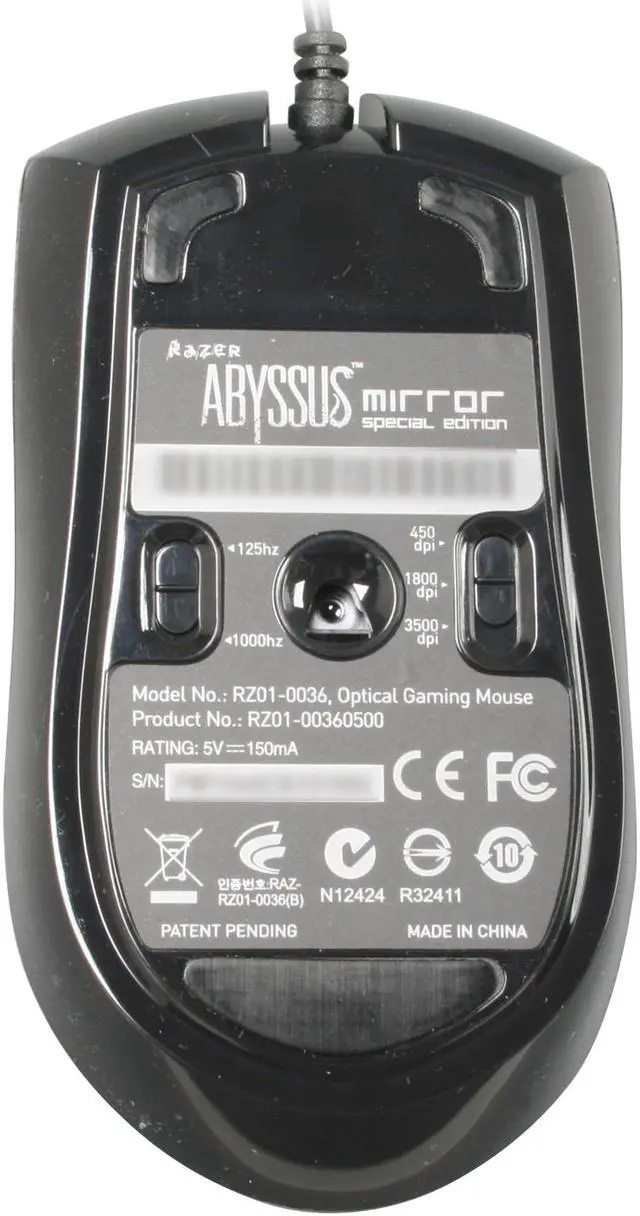 Alt view image 4 of 5 - Razer Abyssus Mirror PC Gaming Mouse