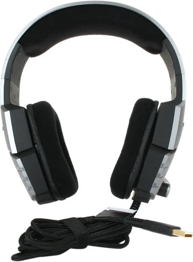 Alt view image 5 of 6 - RAZER Circumaural Banshee StarCraft II Gaming Headset