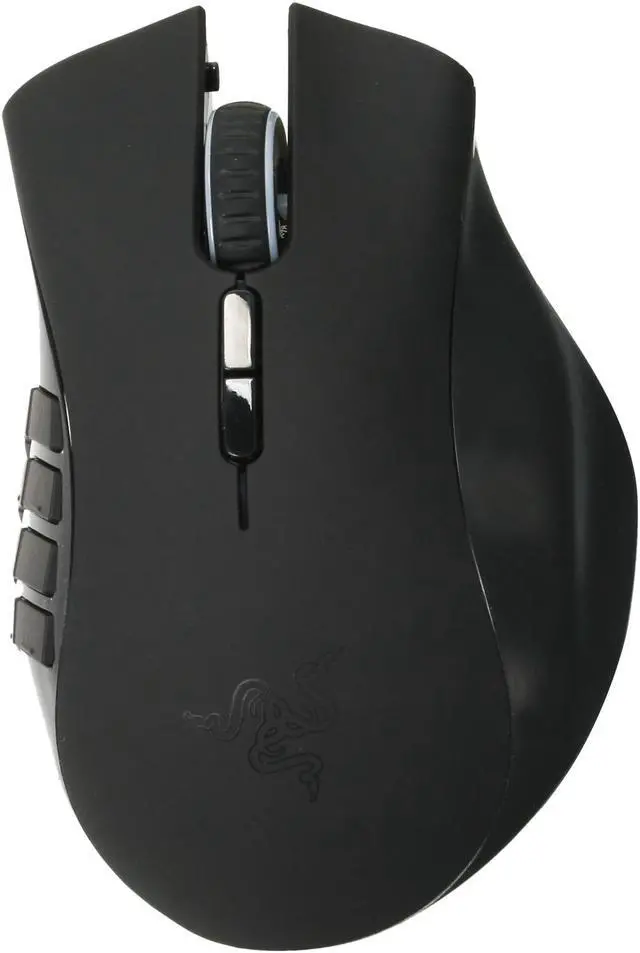 Alt view image 5 of 11 - Razer Naga Epic Rechargable Wireless MMO PC Gaming Mouse