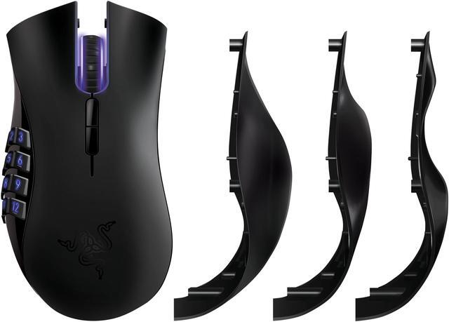 Alt view image 8 of 11 - Razer Naga Epic Rechargable Wireless MMO PC Gaming Mouse